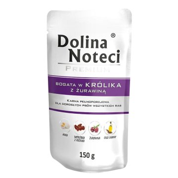DOLINA NOTECI Premium hrana bogata zecom s brusnicama 150 g vrećica