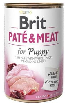 Brit Pašteta i puretina za štence 400 g