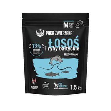 Paka Zwierzaka Sedmo nebo Paket za kućne ljubimce Losos s baltičkom ribom 1,5 kg
