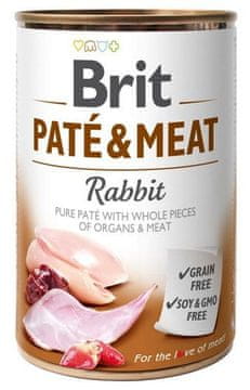 Brit Pate and Meat Rabbit Rabbit 400g