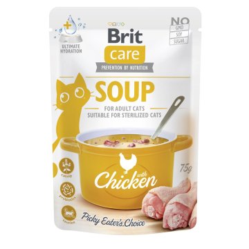 Brit Care juha za mačke s piletinom 75 g