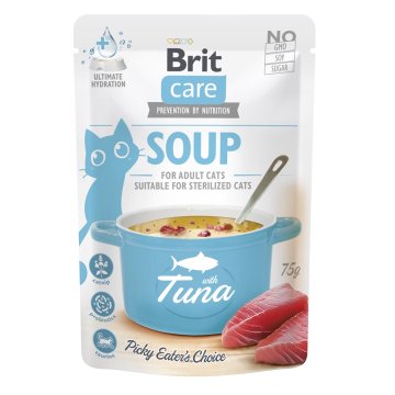 Brit Care juha za mačke s tunom 75 g