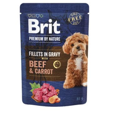 Brit Premium By Nature Pouch umak od govedine i mrkve 85 g