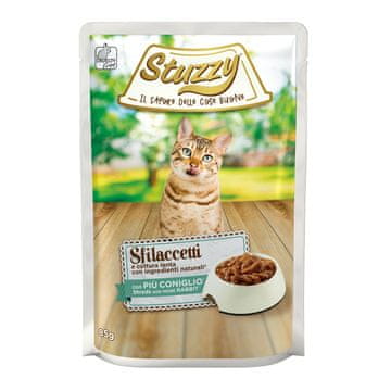 STUZZY Sfilaccetti mokra hrana za mačke Cat Shreds za kuniće 85 g vrećica