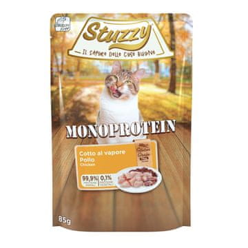 STUZZY Monoproteinska Mokra Hrana za Mačke sa Svježom Piletinom 85g Vrećica