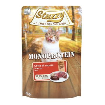 STUZZY monoproteinska mokra hrana za mačke sa svježom govedinom, vrećica 85 g