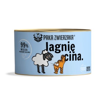 Paka Zwierzaka Pet Paka mokra hrana za mačke s janjetinom 200 g