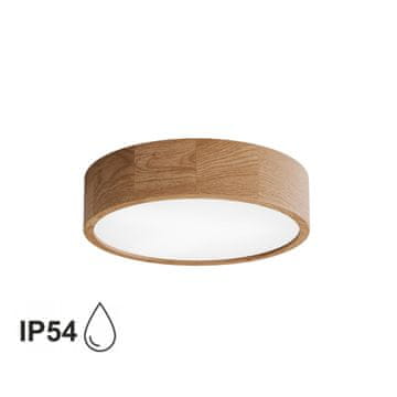 Stropna svjetiljka za kupaonicu za terasu CLEO DR375 IP54 Hrast