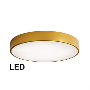 Stropna svjetiljka LED stropna svjetiljka CLEO 600 69W Zlatna 60 cm 3000K - topla