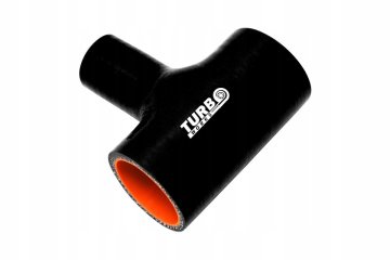 T-komad TurboWorks Pro crni 63-9 mm konektor