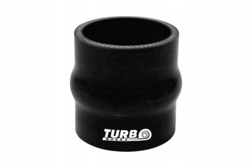 TurboWorks crni 60 mm antivibracijski konektor