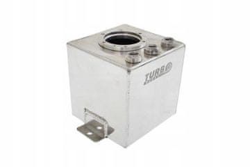 Spremnik goriva TurboWorks 2L Swirl Pot s otvorom za pumpu, srebrni