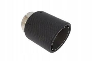 Vrh prigušivača 78 mm ulaz 63 mm karbonski mat