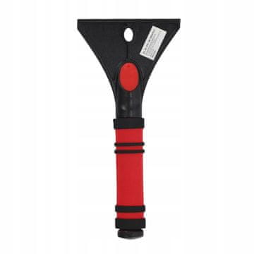 6192 Strugač za led, 25 cm crno-crven