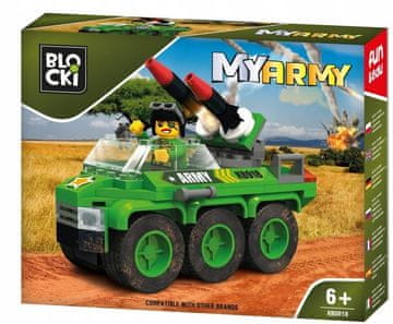 Blocki - Raketno vozilo MyArmy