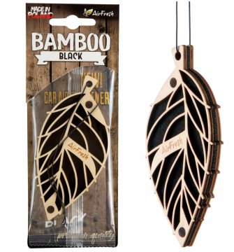 Miris za auto BAMBOO - crni