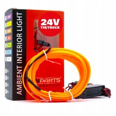 EPAL5M NARANČASTA LED OPTIČKA VLAKNA 5 METARA 24V