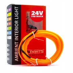 EPAL5M NARANČASTA LED OPTIČKA VLAKNA 5 METARA 24V