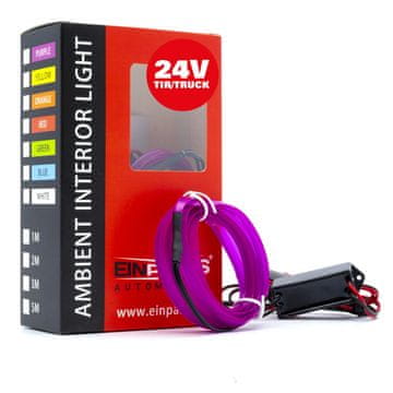 EPAL1M LJUBIČASTA LED OPTIČKA VLAKNA 1 MJETA 24V