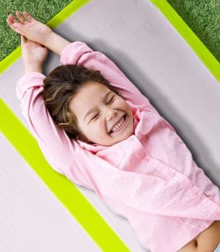 AIRTRACK 3 M ZELENA AKROBATSKA STAZA GIMNASTIČKA STRUNJAČA NA NAPUHAVANJE