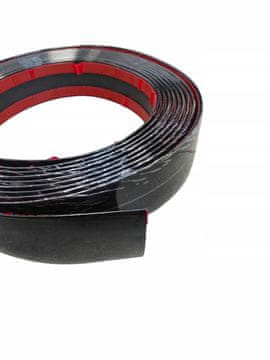Sjajna crna traka 20 mm x 5 m sa samoljepljivom trakom