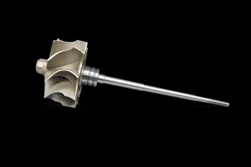 TTS Rotor turbo vratila s visokim protokom TD03 012-0169 s 9 lopatica 36,6/41,6