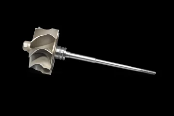 TTS Turbo osovina kotača s visokim protokom impelera B03 012-0148 9-lopatica Obrnuti hod 53/59