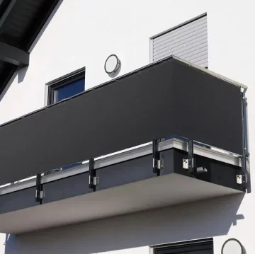 NAVLAKA ZA BALKONSKU TERASU 95% MREŽASTA PROSTIRKA ZA BALKON 1x5m SIVA