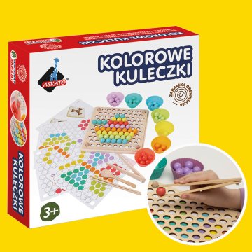 Kreativni vilenjak u šarenim kuglicama