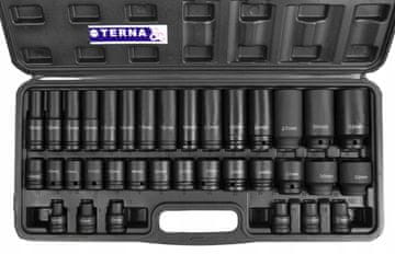 SET KLJUČEVA OD 35 UDARNIH NASTAVAKA 8-32 MM UDARNI NASTAVCI 1/2 CR-MO UDARNI