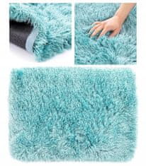 AmeliaHome Floro tepih 160 x 200 cm mekani debeli čupavi tepih za dnevni boravak