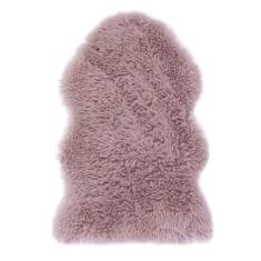 AmeliaHome Dokka nepravilni tepih 75 x 150 cm ružičasti mekani moderni dugi