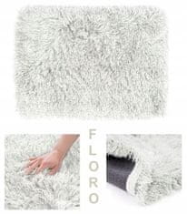 AmeliaHome Floro tepih 140 x 200 cm, čupavi, veliki, mekani, pahuljasti