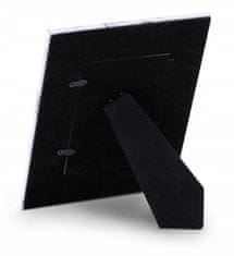 AmeliaHome Pravokutni stojeći dizajnerski podesivi okvir za fotografije dimenzija 19 x 24 cm
