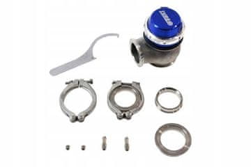 TurboWorks vanjski Wastegate 45 mm 0,5 Bar V-Band plavi