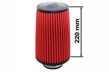 Simota konusni filter V: 220 mm OTW: 60-77 mm JAU-X02101-15 Crveni