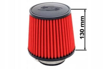 Simota konusni filter V: 130 mm OTW: 80-89 mm JAU-X02101-05 Crveni
