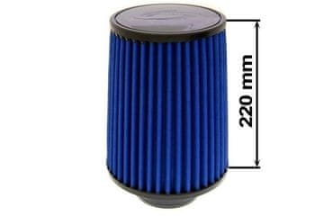 Simota konusni filter V: 220 mm OT: 101 mm JAU-X02201-15 Plavi