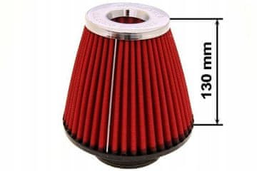 Simota konusni filter V: 130 mm OTW: 80-89 mm JAU-X02109-05 Crveni