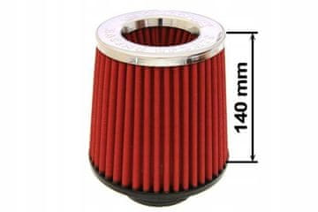 Simota konusni filter V: 140 mm OTW: 80-89 mm JAU-X02102-06 Crveni