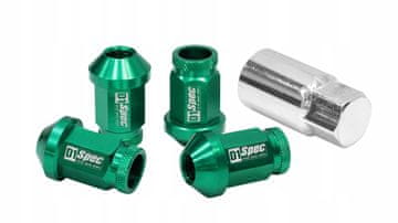 D1Spec Replika Alu matice 40mm M12x1.25 Zelene