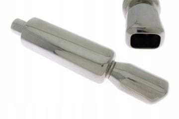 TurboWorks stražnji prigušivač 76x87 mm, ulaz 57 mm