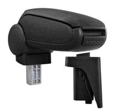 Naslon za ruke za Audi A3 S3 8P 2004-2011 crni tkanina