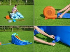 Bestway vodeno igralište H2O Go 365x320x270cm tobogan i bacač 53408