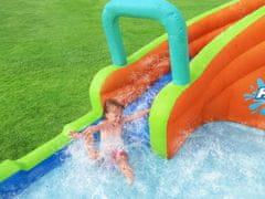Bestway vodeno igralište H2O Go 365x320x270cm tobogan i bacač 53408