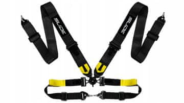 Slide V2 Quick Sports pojasevi crni 4P 3"
