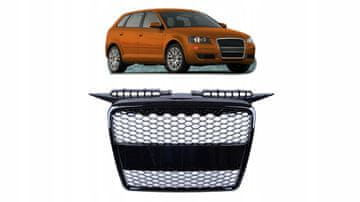 Audi A3 8P sjajna crna maska