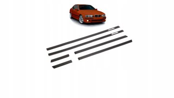 Bočne letvice za BMW 5 E39, 6 komada, crne