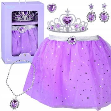 JOKOMISIADA Kostim Mjesečeve princeze - Suknja i set nakita ZA6027