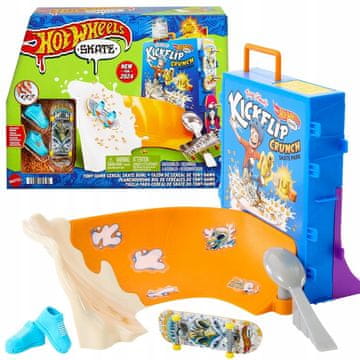 Hot Wheels Rampa za skateboard za skateboard, igračka za prste, ZA5987